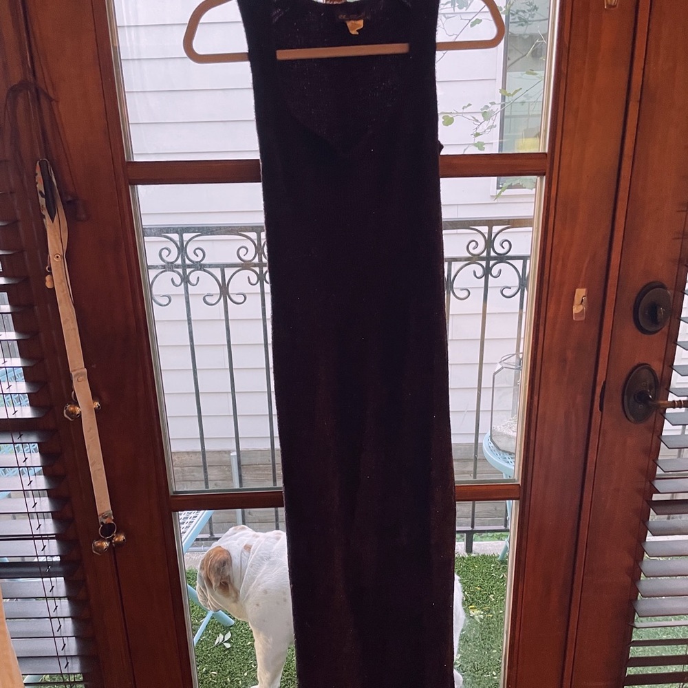Vintage Henri Bendel Knit Evening Gown w/ little hints of sparkles ✨ - Picture 8 of 12